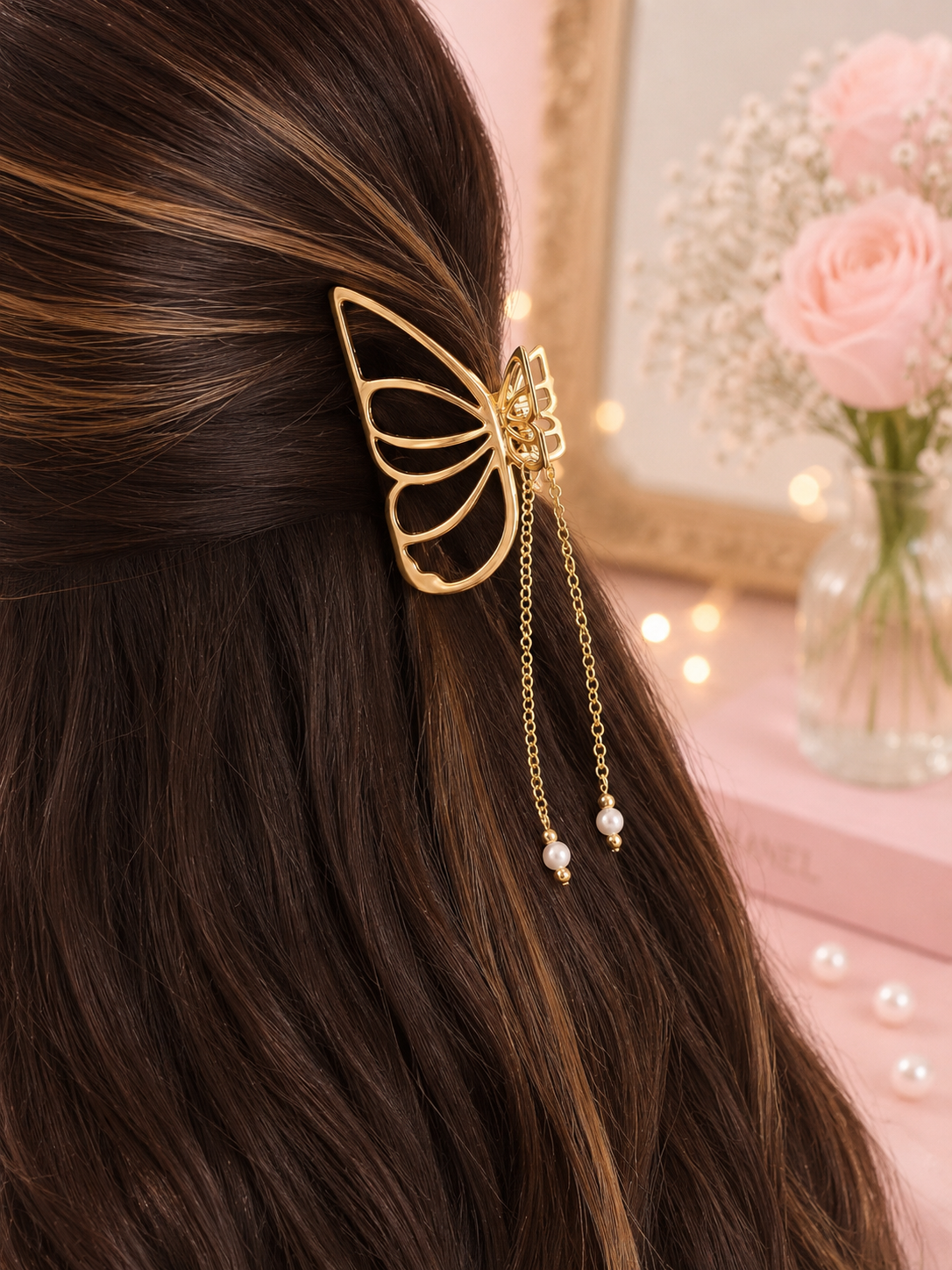 Dainty Butterfly Clip