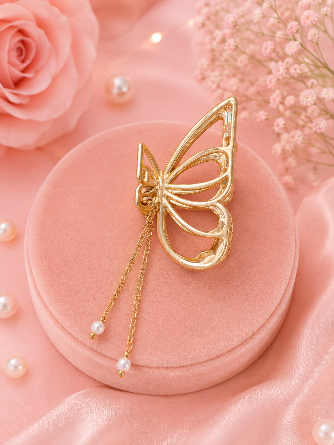 Dainty Butterfly Clip