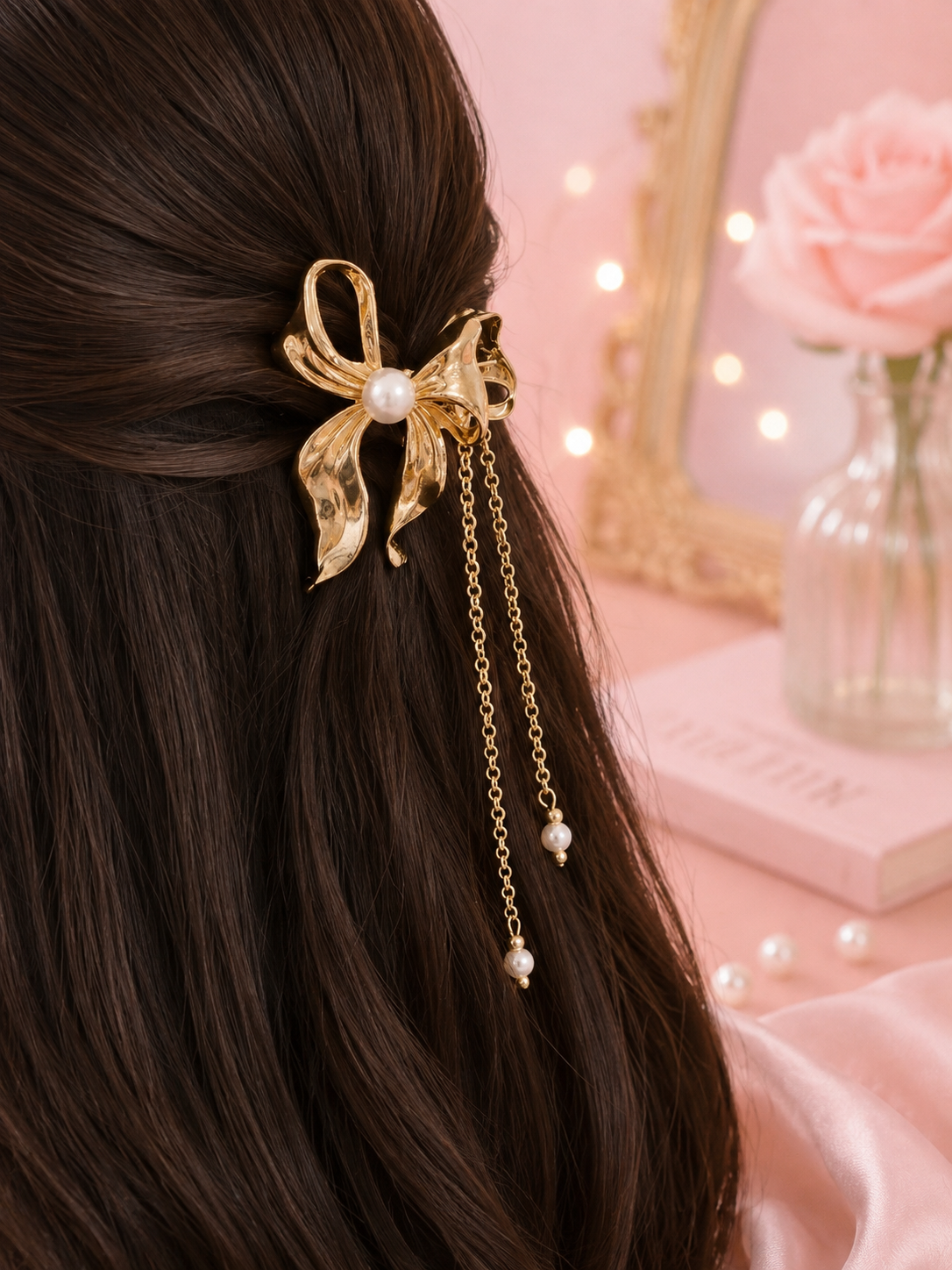 Dainty Bow Clip