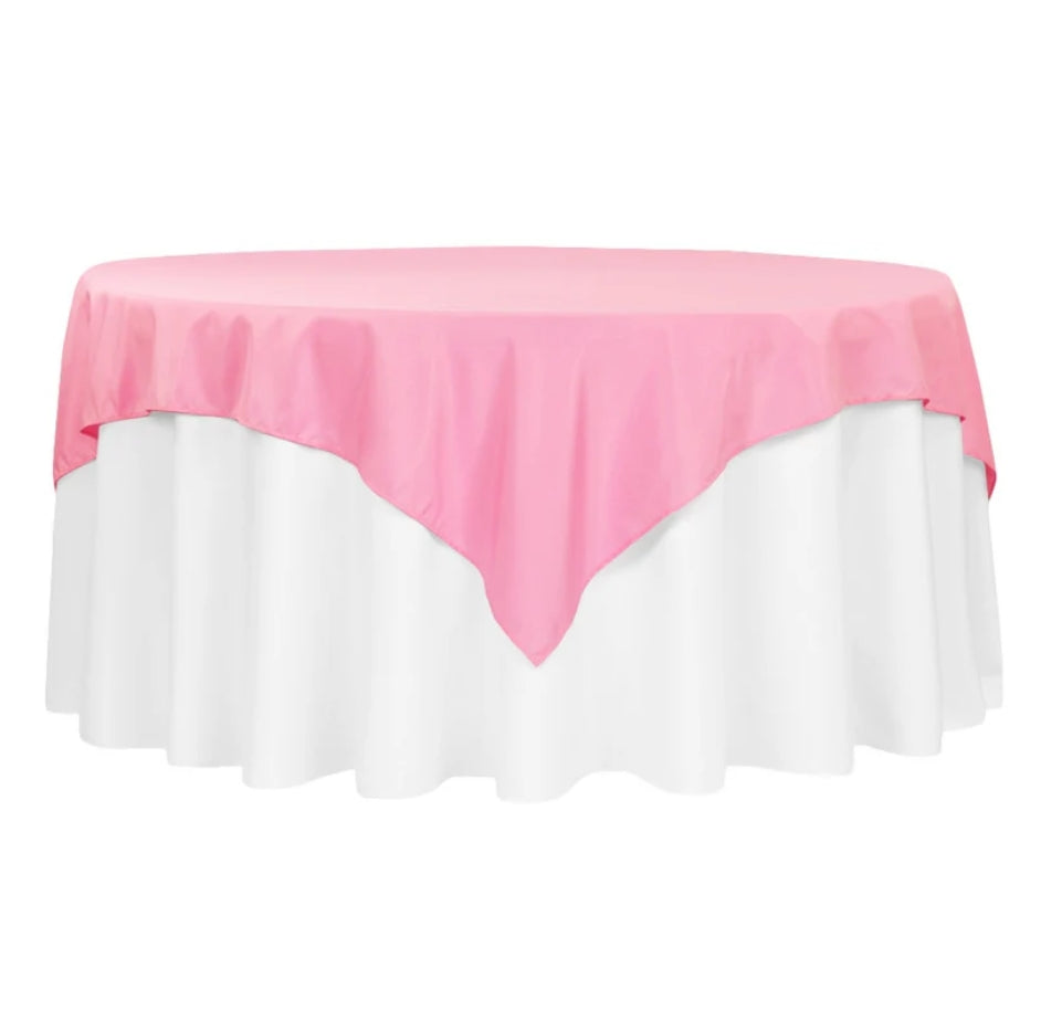 Premium Polyester Square 72" Overlay/Tablecloth