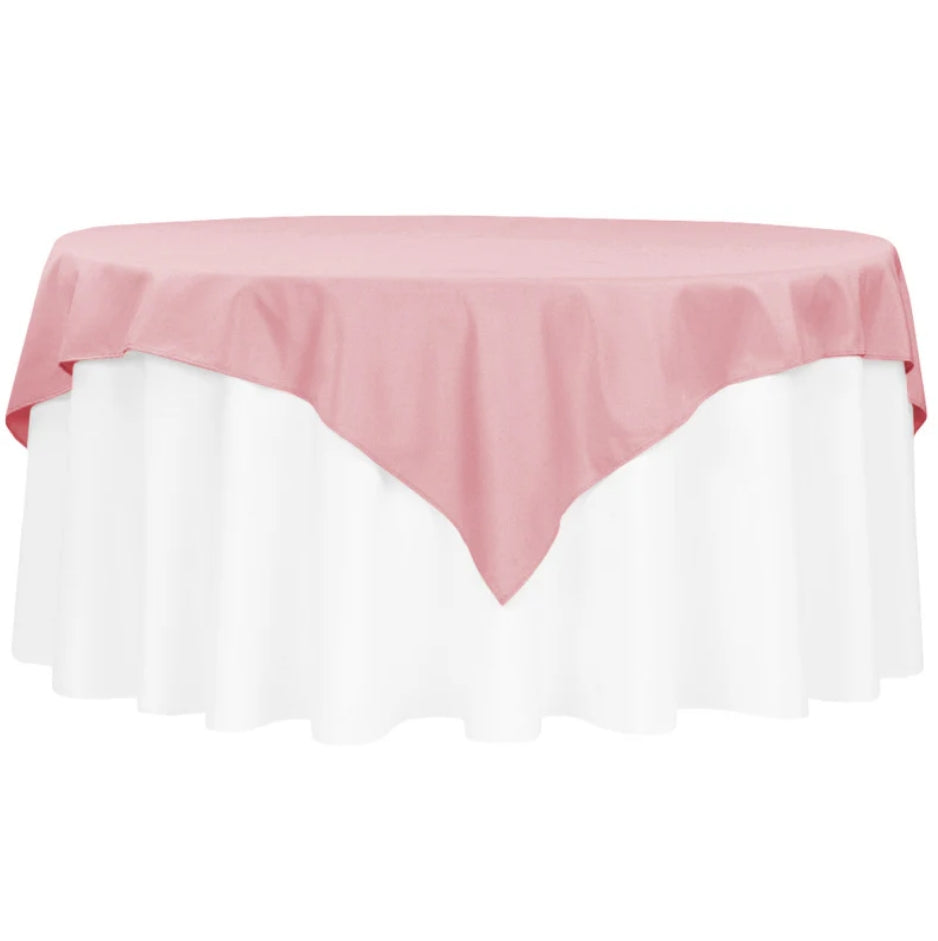 Premium Polyester Square 72" Overlay/Tablecloth