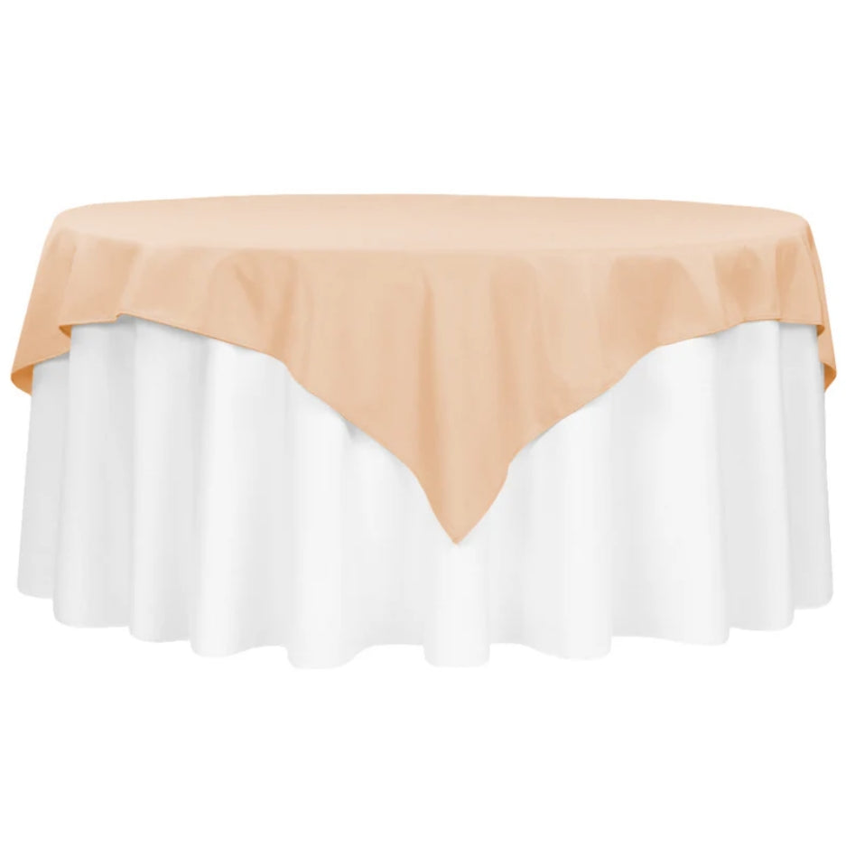 Premium Polyester Square 72" Overlay/Tablecloth